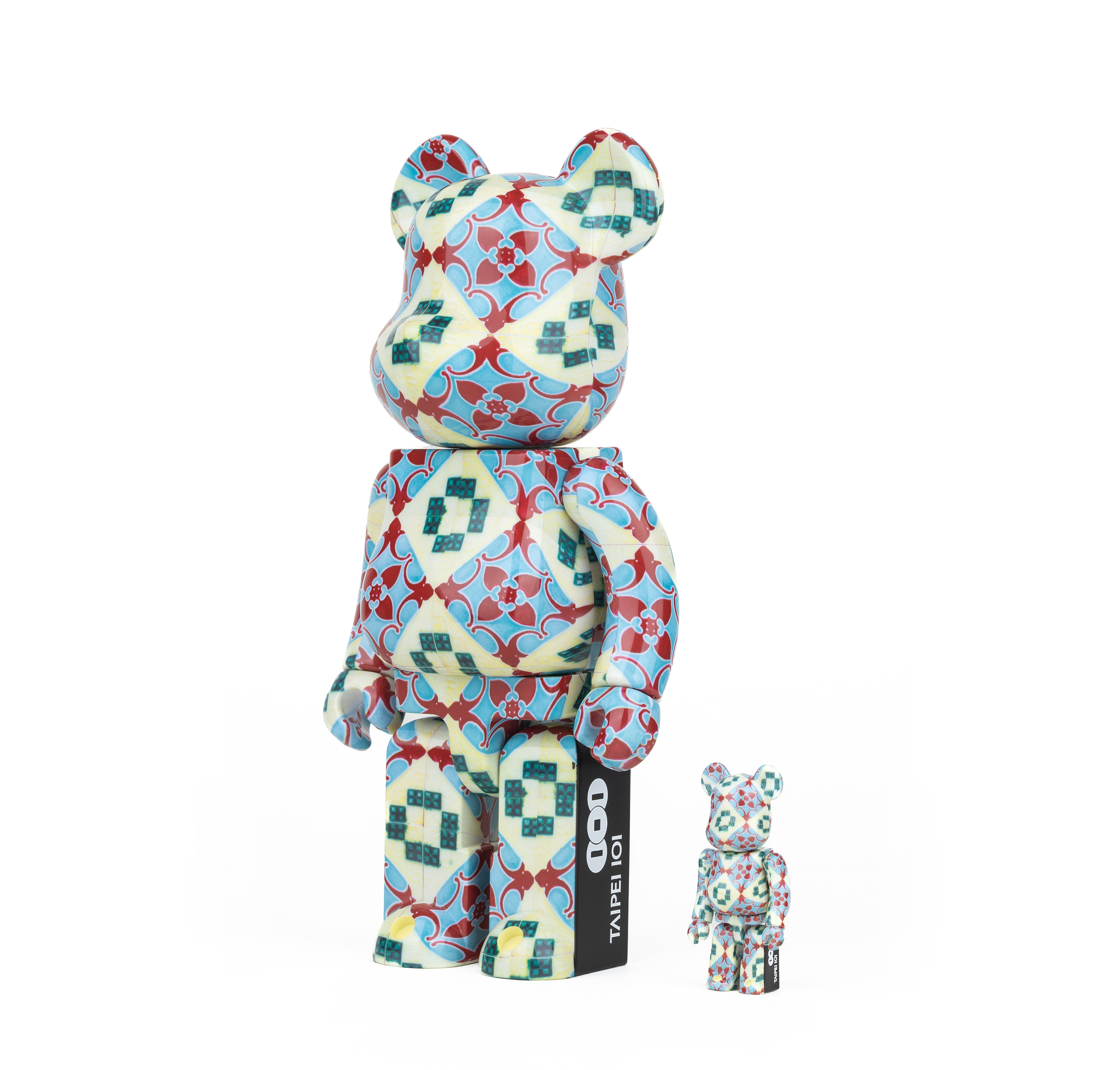 TAIPEI 101 BE@RBRICK TAIWAN OLD TILE 100% & 400%_輪播圖